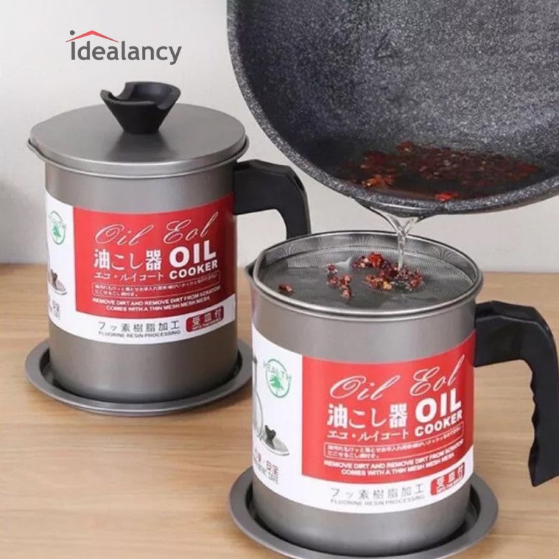 Fryer Oil Filter Pot