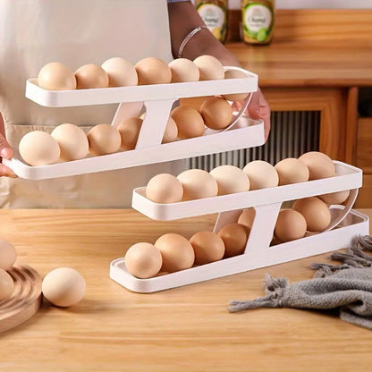 2 Tier Egg Dispenser For Refrigerator