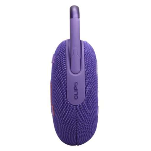 JBL Clip 5 – Ultra-Portable, Waterproof & Dustproof Bluetooth Speaker, Big Pro Sound with Punchy bass, Up to 12 Hours of Play – Purple