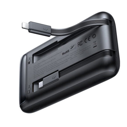 Mcdodo 33W 10,000 mAh with Built-in Cables and Digital Display – MC-0231 – Black