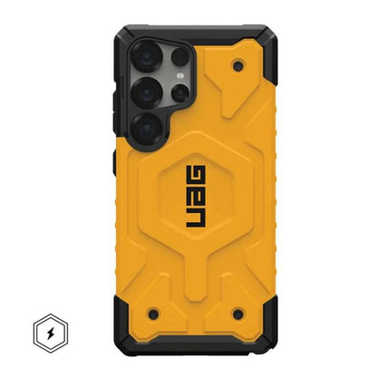 UAG Pathfinder Magsafe Compatible Phone Case for Samsung Galaxy S25 Ultra – Yellow